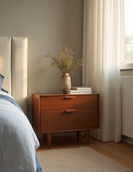 Student finished side table project